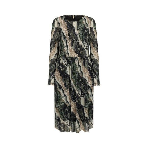 NWT SOYA CONCEPT Alda Forest Green Marble Dress - Picture 5 of 6